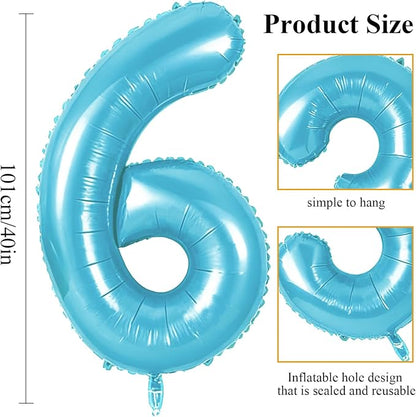 Number 26 Balloons for 26th Birthday Party Decorations, 0-100 Large No.26 - Image 2