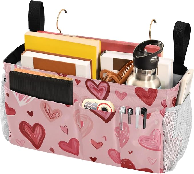 Bedside Caddy Hanging Bunk Bed Caddy Bed Organizer Hanging Pocket - Image 3