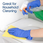 Inspire Black Nitrile Disposable Gloves | 4.5 Nitrile Safety Medical Exam Cooking Cleaning Disposable Black Gloves (Blue - Box of 100, XL)