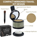 2 Pack Hairline Powder for Women and Men, Used to Root Touch Up Hair Color, Thinning and Gray Hair Coverage and Bald Spots Coverage, Blonde