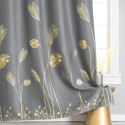 Sliding Glass Door Curtain 80W x 84L Inch Thermal Insulated Blackout Curtain 84 - Image 4