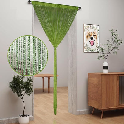YIIBAII Door String Curtains Fringe Door Curtains - Image 2