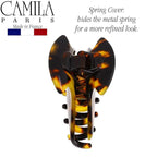 Camila Paris CP2470 French Hair Clip for Women, Small Handmade, Tokyo, Girls Hair Claw Clips Jaw Fashion Durable Styling Hair Accessories for Women, Strong Hold No Slip Grip. Made in France