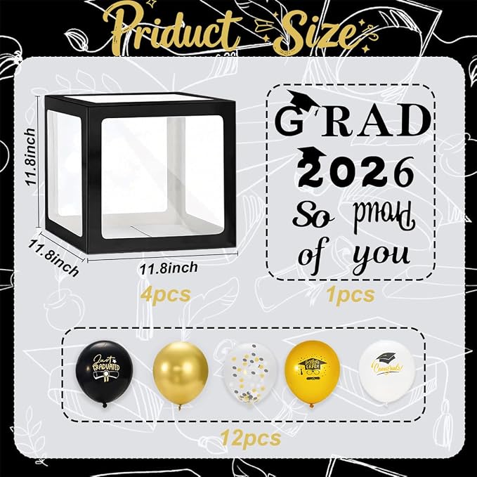 Graduation Decorations Class of 2026 - Image 2