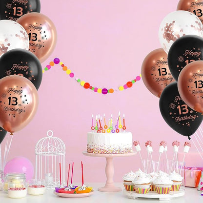 Rose Gold 21st Birthday Balloons - Image 5