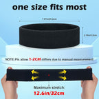 ONUPGO Sweatband Headbands for Men & Women -12PCS Sports Headbands Moisture Wicking Athletic Cotton Terry Cloth Headband for Tennis,Basketball,Football,Gym,Working Out