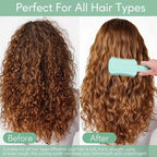 Curly Hair Brush Defining, Volume Curl Defining Brush for Effortlessly Detangling Shaping and Styling Women's Curls, Waves & Coils, Curly Hair Products, Reduce Frizz