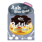 eZn Pudding Hair Dye, Ammonia-Free, Semi-Permanent DIY Korean Hair Dye Color with Keratin, Odorless Gentle for Sensitive Skin No Skin Irritation (Ash_Blue_Gray)