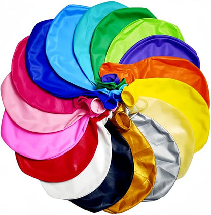 35 Pack Giant Balloons 36 Inch 17 Kinds Colors Latex Colorful Party Big Balloon by ZWZLIULIAN