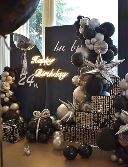 Black Balloons 12 inch - Image 6