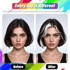 Halloween Hair Spray,Temporary Hair Color Spray for Women Kids Men,Washable Hairspray,Colored Hair Spray,Color Hairspray for Halloween,Party,Cosplay,Christmas Day (06#White)