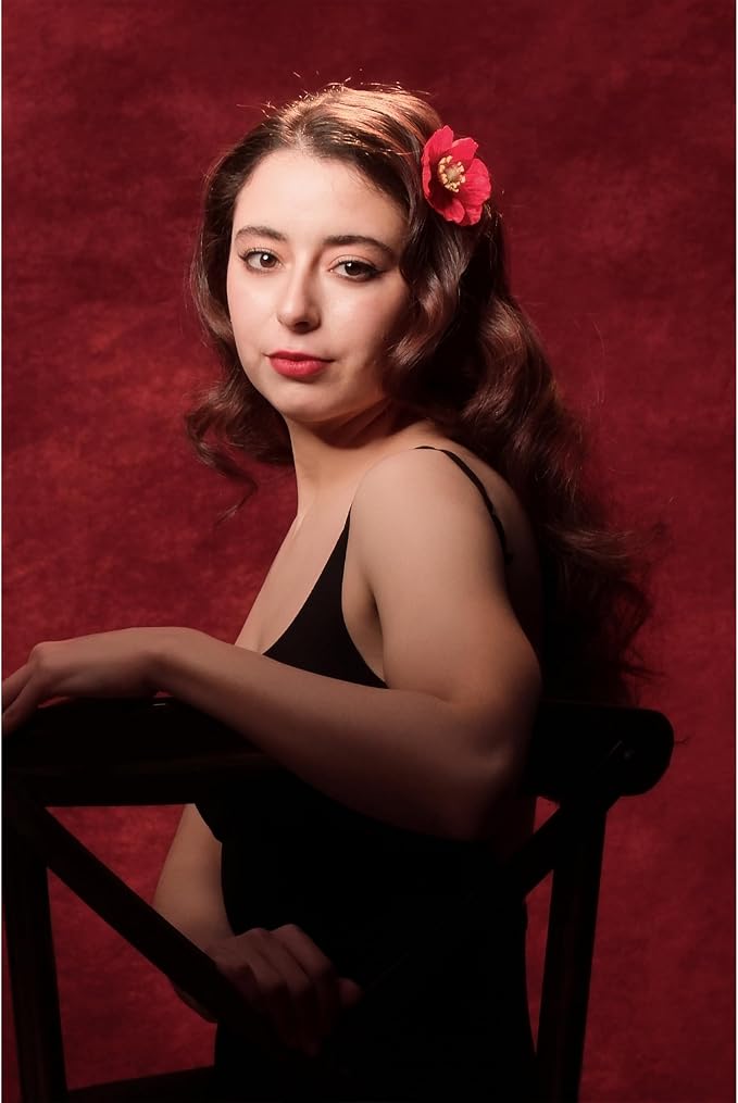 UrcTepics 8x10ft Red Abstract Photography Backdrop - Image 3