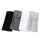 Tobeffect Non Slip Headbands for Short Hair - Yoga, Workout, Running Sport Elastic Hair Bands, Twist Turban Wrap for Girls
