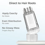 Minoxidil Applicator,2 PCS Easy Fast Apply Exactly Effective Massage Mini Scalp Applicator Comb Dedicated to Minoxidil Hair Growth Serum,Root Comb Applicator Bottle Minoxidil Applicator Brush Tool