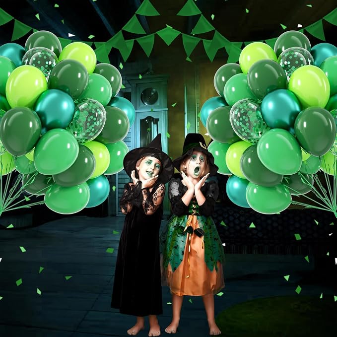 60pcs Green Balloons 12inch - Image 7