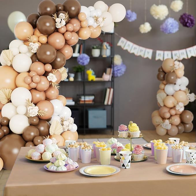 DBKL Brown Balloon Garland Arch Kit - Image 4