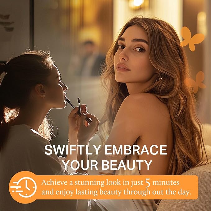 DOORES Seamless Clip-in Real Human Hair Extensions, Light Dark Brown 22 Inch 7pcs 110g, Invisi Edge Straight Hair