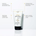 pH Plex Nourishing Hair Mask Treatment - Fortifies Hair Between Coloring & Bleaching - Salon Quality Results at Home - 150ml Tube