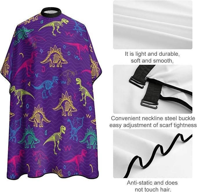 Barber Cape Waterproof Lining Anti Static Design for Salons/Home Use