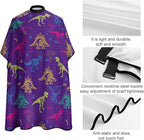 Barber Cape Waterproof Lining Anti Static Design for Salons/Home Use