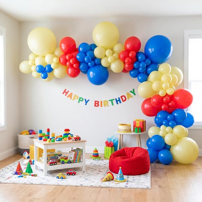 104pcs Pastel Yellow Balloon Garland Arch Kit, 18 12 10 5 Inch | Different - Image 6