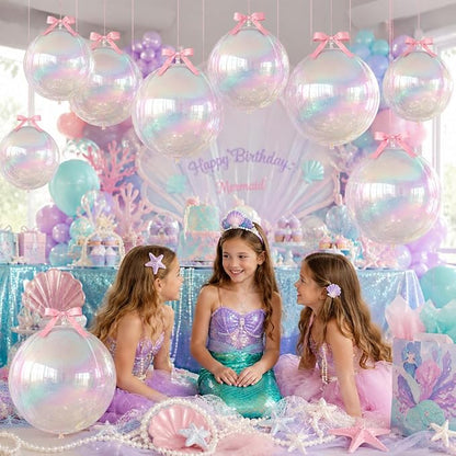 Iridescent Round Foil Balloons - Image 3
