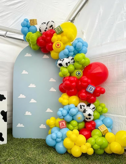 Red Yellow Blue Balloons, Lime Green Balloons, Colorful Latex Balloon - Image 5