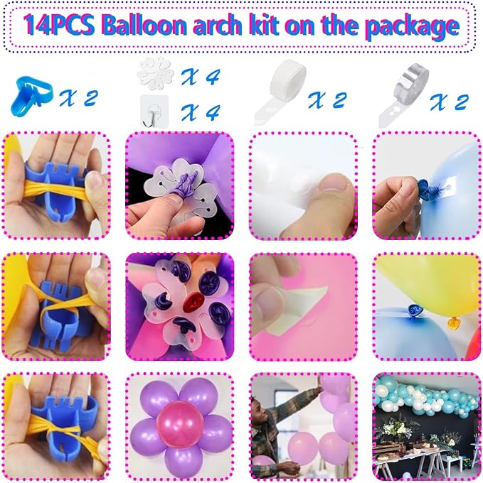 Electric Balloon Pump, Portable 2 Modes Balloon Blower Machine - Image 2