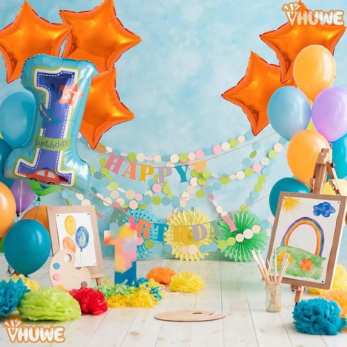 Orange Star Balloons 18 Inch - Image 7