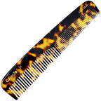 Giorgio G31 Fine Tooth and Wide Tooth,Hair Comb - Hair Styling Comb for Men, Grooming Hair Combs for Women, Mens Beard Care Combs for Detangling and Styling - Handmade Saw-Cut and Hand Polished