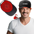 Red Light Therapy for Hair Growth Cordless Red Light Cap & Hat with 2000mAh Rechargeable Battery