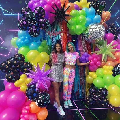 200Pcs Neon Balloons Arch Garland Kit - Image 5