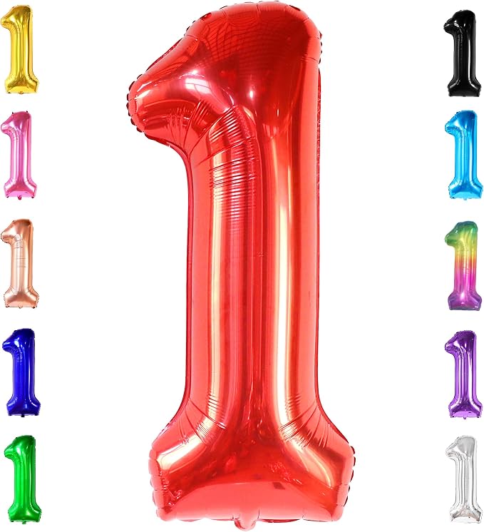 KatchOn, Happy Birthday Number Balloon | Foil Balloon by KatchOn