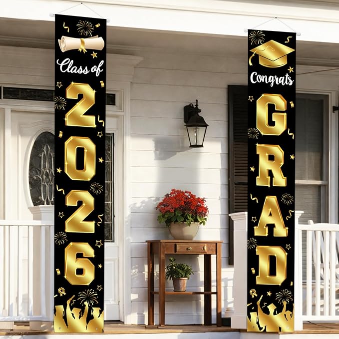 Graduation Decorations 2026 Porch Banner, Graduation Banner Class of 2026 - Image 6