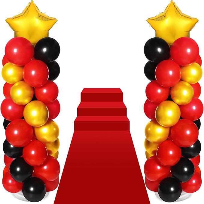 2 Sets of Balloon Column Stand Kit by Lunmon