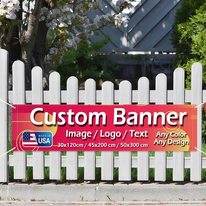 Custom Banner Personalized Backdrop Sign - Image 2