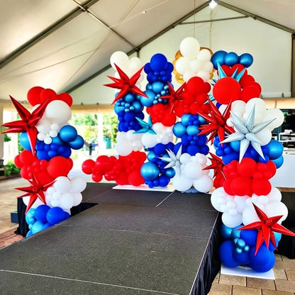 Lukiituke Red White and Blue Balloon Arch Kit - Image 7