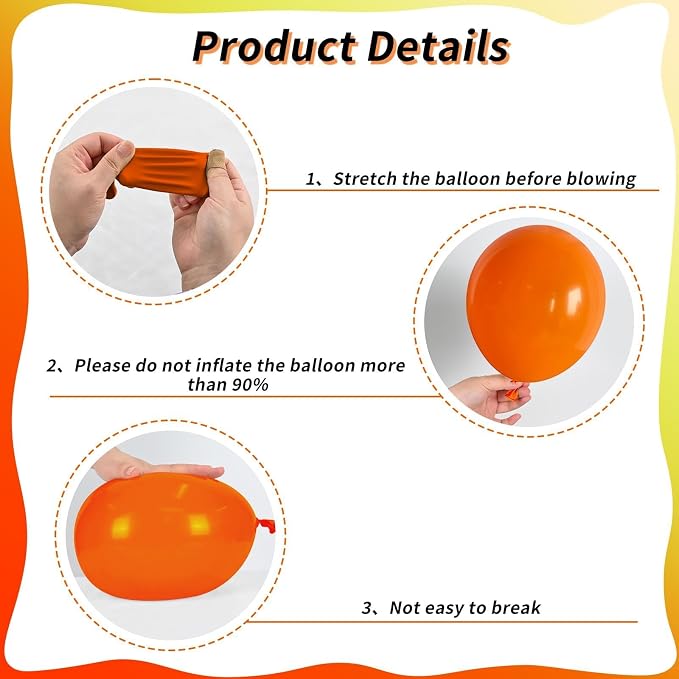 Fall Balloon Arch Kit, Fall Birthday Party Decorations - Image 8