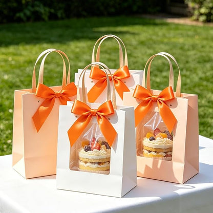 1In 30Yards Orange Satin Ribbon - Image 6