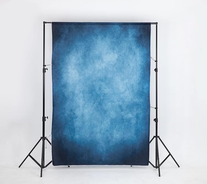 Kate 5x7ft Dark Blue Abstract Backdrops Blue Portrait Professional Backgrounds - Image 3
