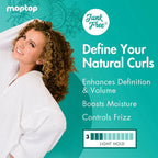 MopTop Curl Cream - Moisturizing Curl Activator for Frizz Control & Volume, Curl Defining Cream for Wavy, Curly & Coily Hair, Made with Junk-Free Natural Ingredients (Citrus Kumquat Fragrance, 6oz)