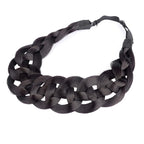 DIGUAN Hollow out Synthetic Hair Braided Headband Hairpiece Women Girl Beauty accessory for Women (Deep Brown)