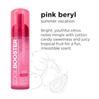 Style Factor EDGE BOOSTER Extra Strength Setting Mousse Travel Size – Frizz Control, Extra Volume, and Conditioning – 2.5oz Pink Beryl Mousse for Curly Hair