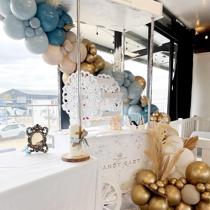 Dusty Blue Balloon Arch Kit - Image 2