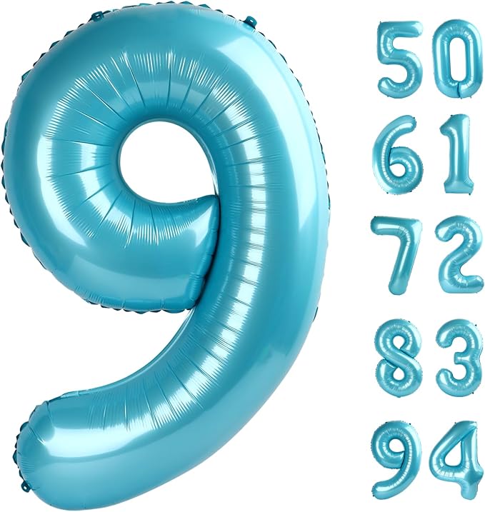 Pastel Blue 9 Balloon by IWERP