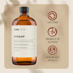 VINEVIDA Hyssop Essential Oil 16 oz - Undiluted, DIY Candle Scents, Bulk for Soap Making