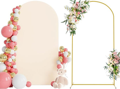 7.2FT Arch Backdrop Stand and Cover Set, Arch Stand by Wokceer