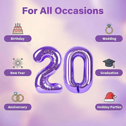 Number Balloons for Birthday Decorations - Image 5