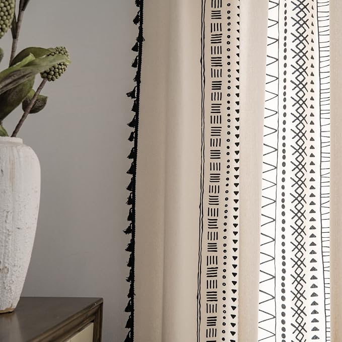 Sutuo Home Boho Curtain 84 Inches Length - Image 5