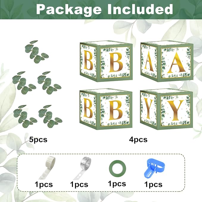 Amandir 145Pcs Sage Green Balloon Garland Kit Baby Shower Decorations | Olive - Image 2
